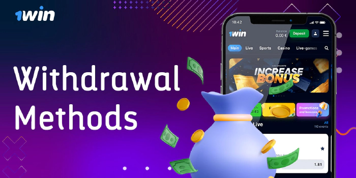 1win Withdrawal methods for India players